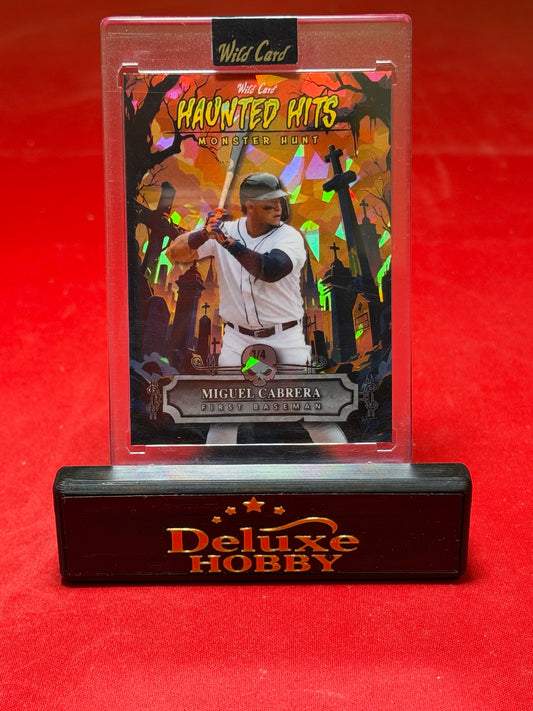 Miguel Cabrera Haunted Hits 1/4 front