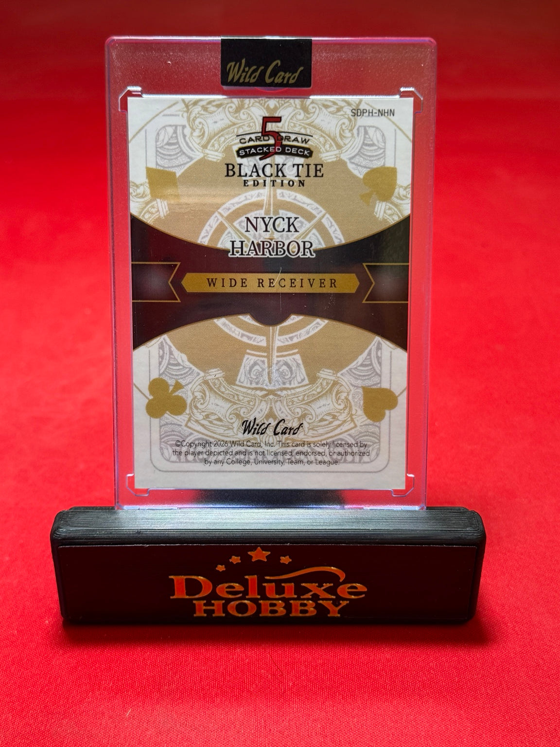 Nyck Harbor Purple Jack of Hearts 3/4 back
