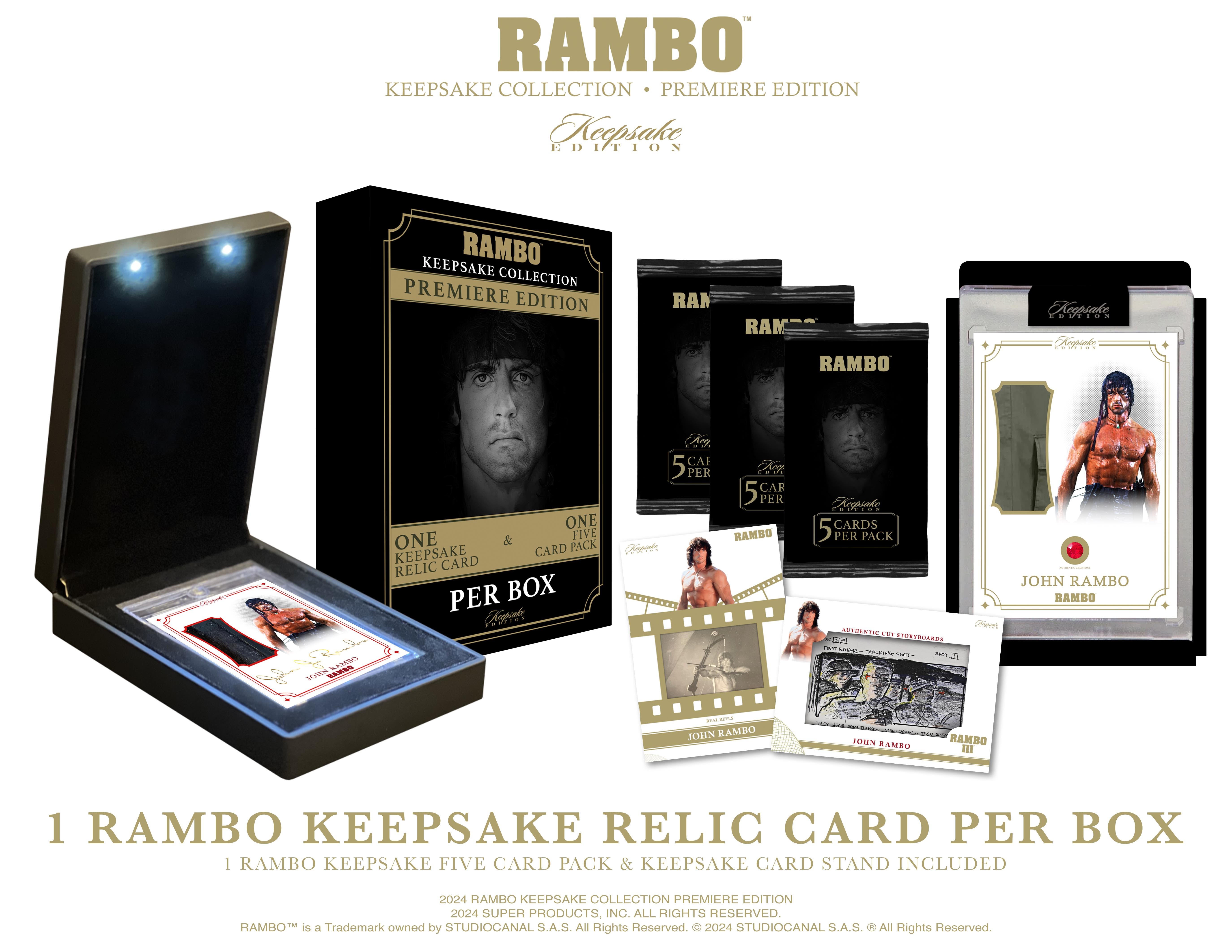 2024 Rambo Keepsake Collection Premiere Edition Deluxe Hobby