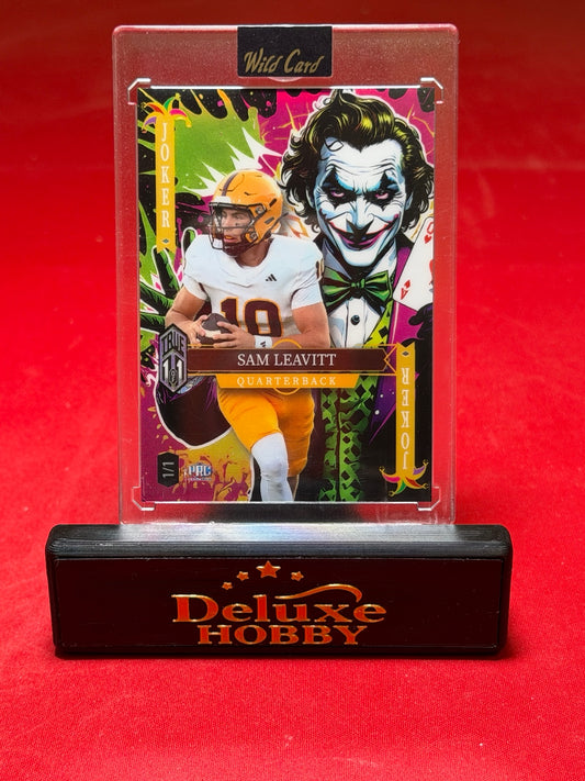 Sam Leavitt Jokers Wild PRC True 1/1 front